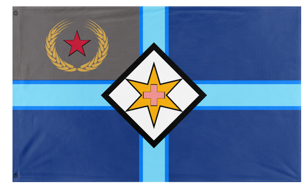 Solarian Union Flag (paws Of Iron) – Flagmaker & Print