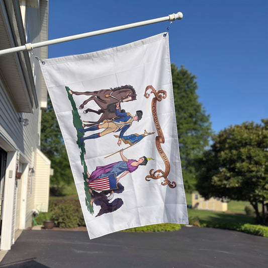 Washington's Life Guards flag (Digital Restoration)