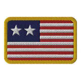 Western Forces - Airsoft Flag Patch (Gold Trim)