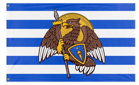 Medieval Virginia flag - American Kingdoms (Kaiser Cat Collective)