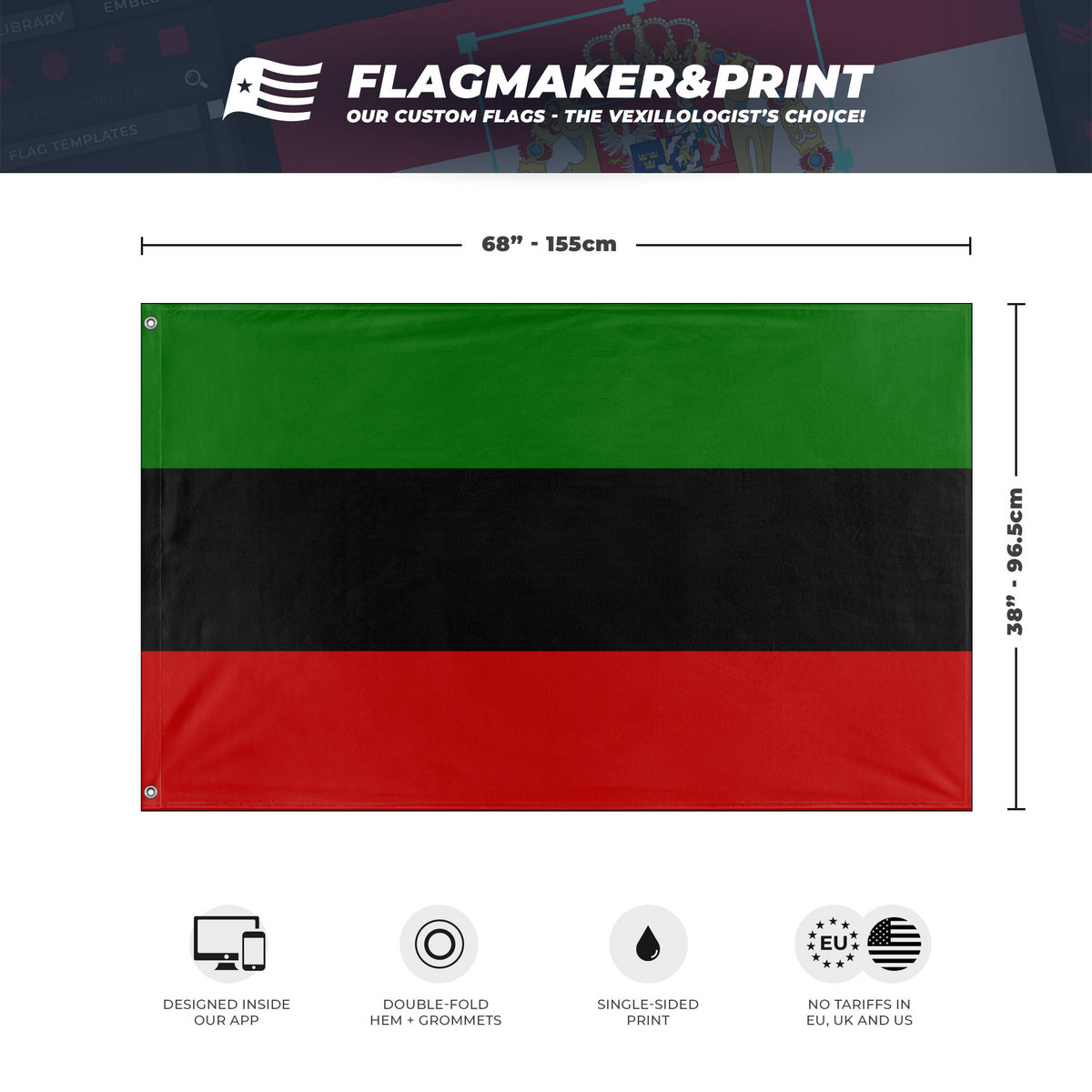 Nenya flag (Flag Mashup Bot) Flagmaker & Print