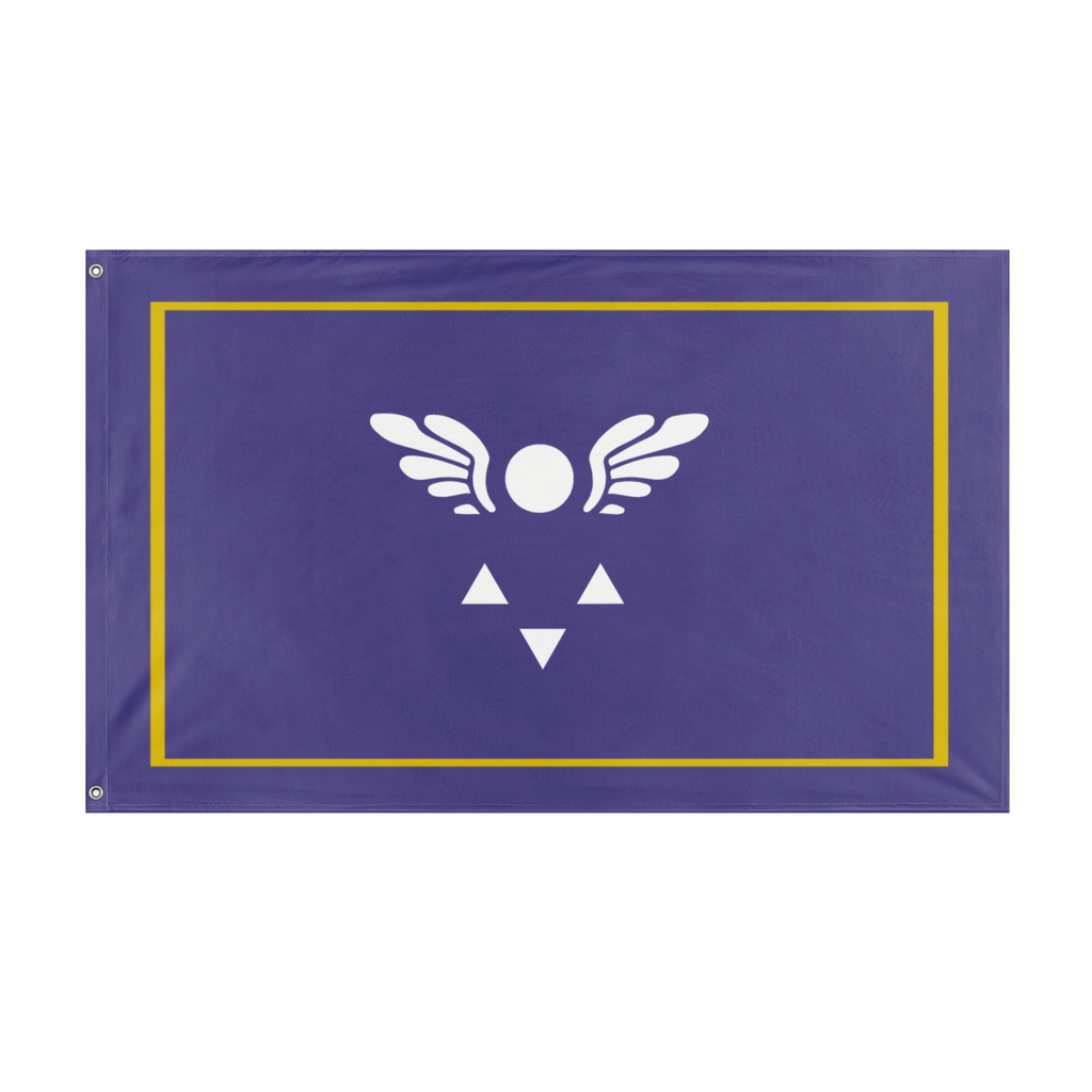 Undertale Ruins Flag undertale Flagmaker Print undertale-ruins-flag-undertale-flagmaker-print