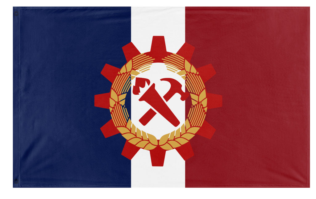 Syndicalo Totalist France flag (Briot Arthur) – Flagmaker & Print