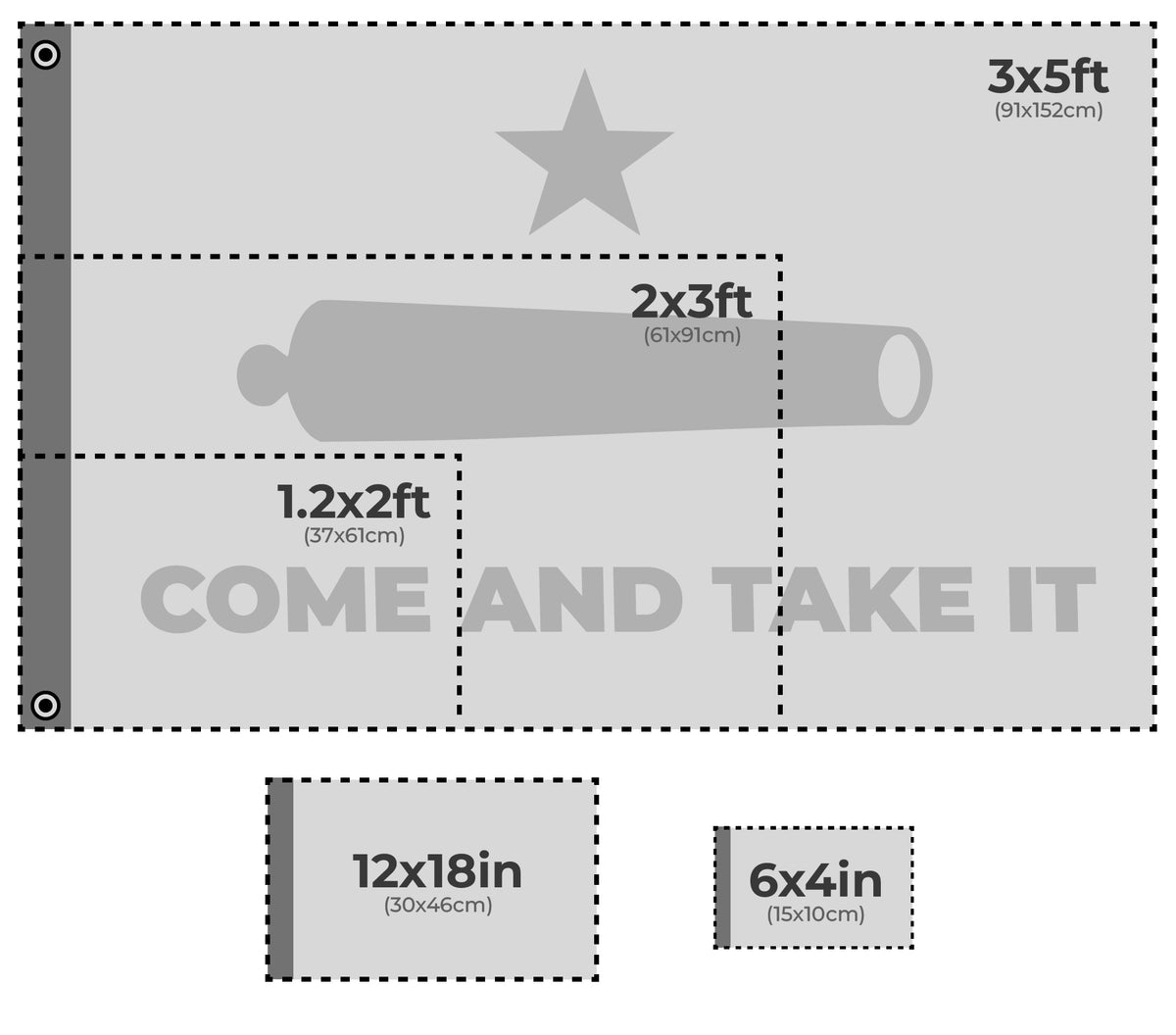 Flag Size and Material Guide Flagmaker & Print