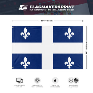 North Atlantic Treaty Quebec flag (Flag Mashup Bot)