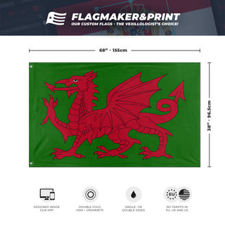 Welsh Camelot flag (P.T.O) (Hidden)