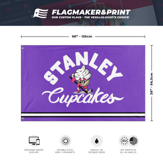 Stanley Cupcakes flag (Gilly)