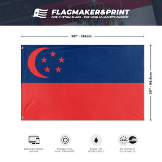 Bouvet Singapore flag (Flag Mashup Bot)