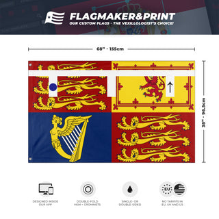 Royal Standard of HRH Prince Joshua Orkin Duke of Glasgow OFF flag (Joshua Orkin)