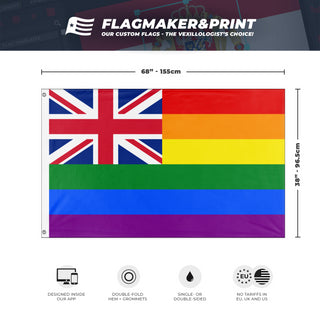 British Pride Ensign flag (Hastings) – Flagmaker & Print