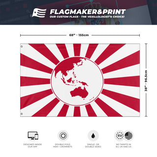 Greater East Asian Co-Prosperity Sphere (TNO) flag (THE NEW ORDER: THE LAST DAYS OF EUROPE) (Hidden)