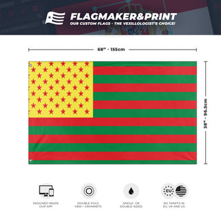 United States Minor Outlying Senegal flag (Flag Mashup Bot)