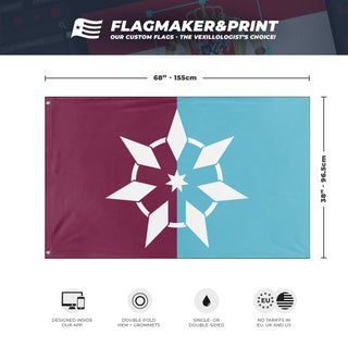 Assembly of the 7 Clans of Arakim flag (Ismael) (Hidden)