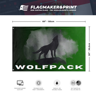 wolf pack flag (M80)