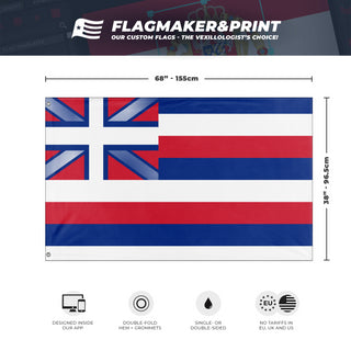 Union Jack Hawaii flag (Flag Mashup Bot)