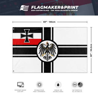 German WW1 flag (Rie) – Flagmaker & Print