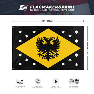 Danubian Federation Double Sided flag (Tedschiki) (Hidden)