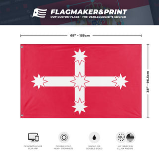 Red Eureka flag (CJED)