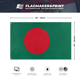 Primer Imperio Bangladesh flag (Flag Mashup Bot)