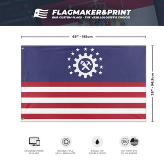 North Syndicate States flag (Zinn Thomas)