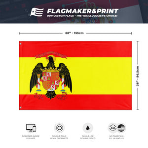 Spain under Spain flag (Flag Mashup Bot)