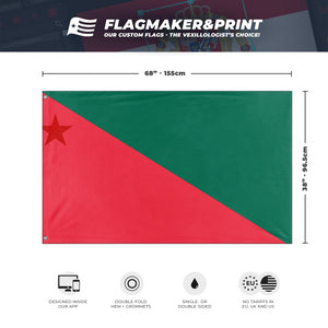 Terceira Republica do Bangladesh flag (Flag Mashup Bot)