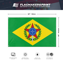 Load image into Gallery viewer, Coat of arms on a flag (Brazil)