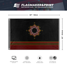 Load image into Gallery viewer, RESPUBLIKA UMEA flag (UMEA)