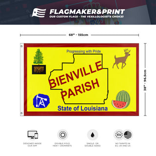 Bienville Parish flag (Louisiana)