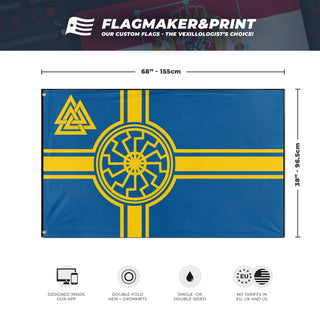 swedish pagan fascist flag (Blynien) (Hidden)