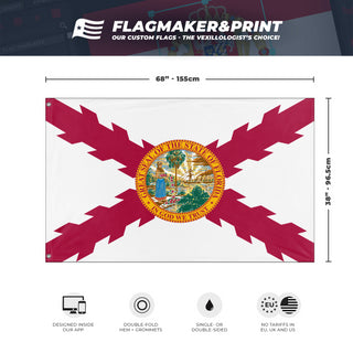 Burgandy Cross x Florida flag (TheftyHefty)