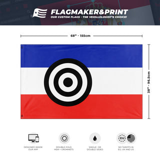 FR Yugoslavia - Target flag (Narodna)