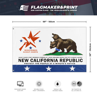 NCR Minutemen Scout Corps flag (ATW)