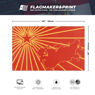 Epic Soviet flag (Council of supreme soviet)