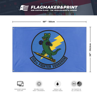 Florida Air Guard 159th Fighter Squadron flag (Seth Friedman)