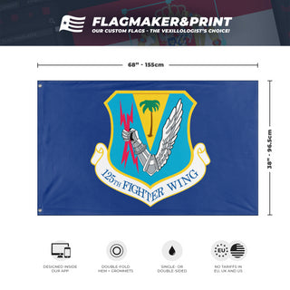 Florida Air Guard 125th Fighter Wing flag (Seth Friedman)