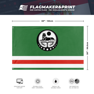 Chechen Republic flag (sashay708) (Hidden)