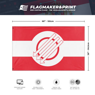 Soc-Dem Austrian flag (N. Rainalter) (Hidden)