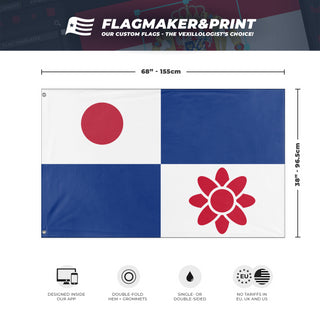 New Toyko (Ravinsqure) flag (Jman7251)