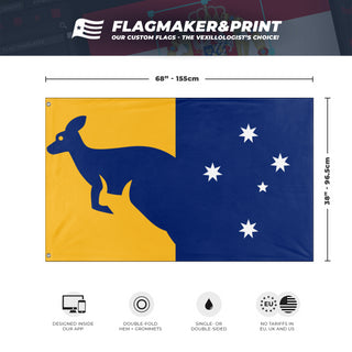 Australia flag (Kangaroo)