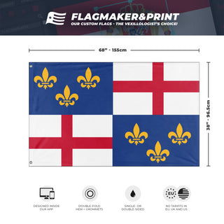 French and English flag (Jack Liengme)