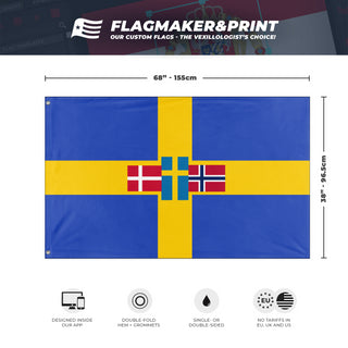 Scandinavian Union flag (meatball)