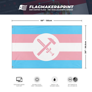 Trans Strasserist flag (James Haddock)