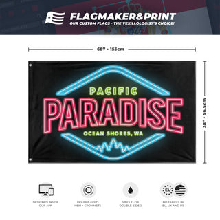 Pacific Paradise flag (Mike)