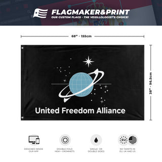 United Freedom Alliance  flag (M.J)