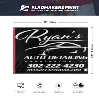 RYANS AUTO DETAILING flag (RYAN)