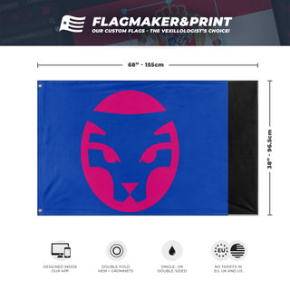 Bisexual Wakanda flag (Flag Mashup Bot)