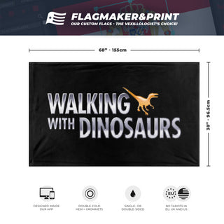 Walking with Dinosaurs flag (NukeNerd64)