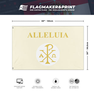 Alleluia flag (Thomas Hunter Osguthorpe)