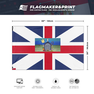 Jordan Pickford English football goalkeeper flag (Flagmaker & Print)